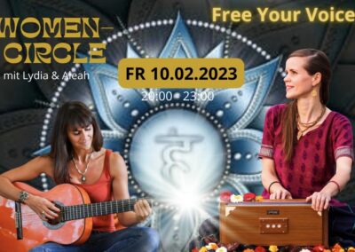 10.02.23 Women Circle mit Aleah & Lydia – Free your voice