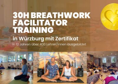 12.-16.10.26 Start: Breathwork-Facilitator-Ausbildung bei den Glücksbringern