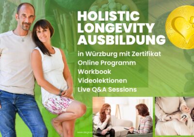 Holistic Longevity Ausbildung (Online Programm)